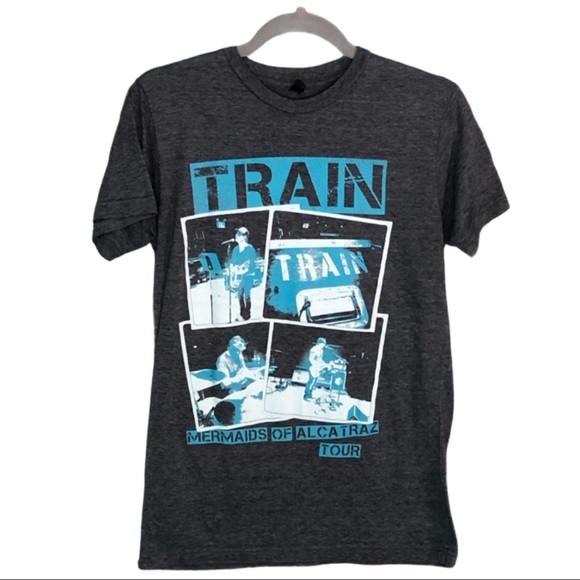 Tultex Other - Men's Train Mermaids of Alcatraz Concert T Shirt